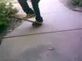 just playing around skateing