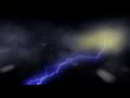 After Effects Rain, Clouds, Adv. Lightening First Try