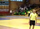 Deszcze niespokojne w wykonaniu kibicow AZS Biala Podl