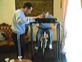 passeggiando in bicicletta.....su un tapis-roulant