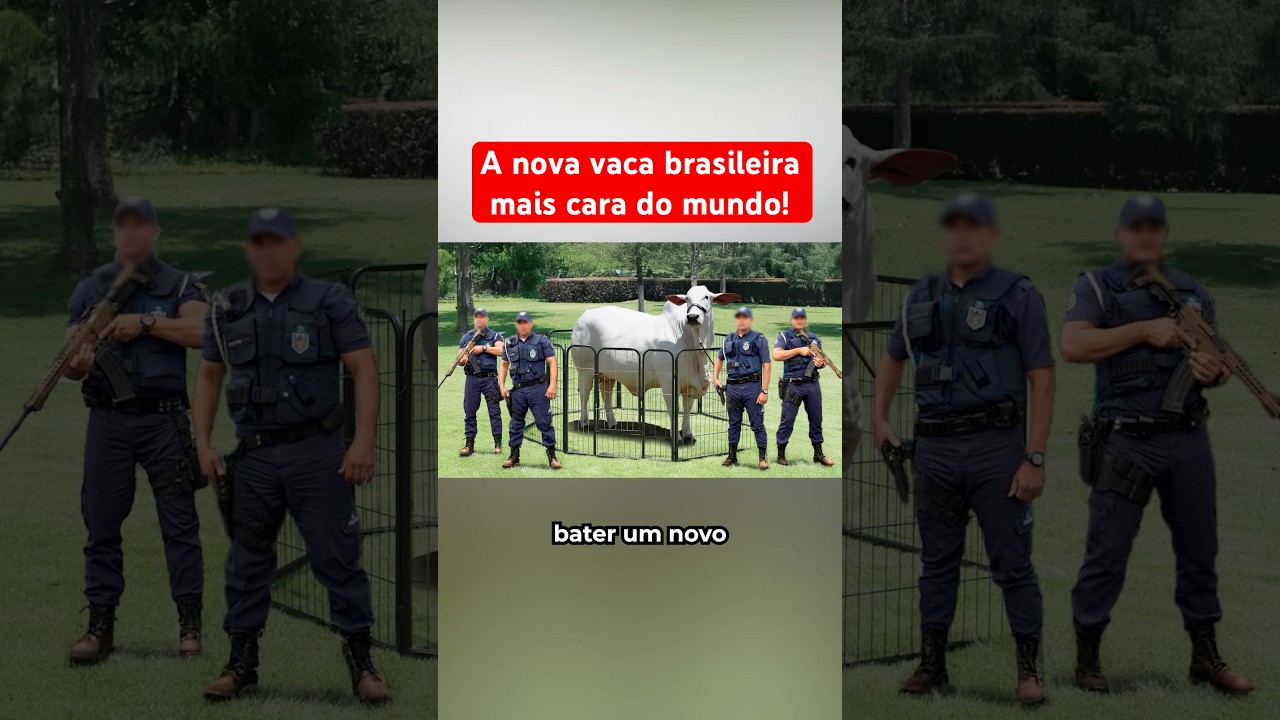 A Nova Vaca Brasileira Mais Cara Do Mundo
