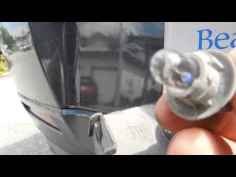 How to change or replace licence plate light bulb mazda 3 2003 2004 2005 2006 2007 2008