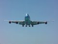 plane landing at maho beach Saint Maarten plane landing at maho beach Saint Maarten