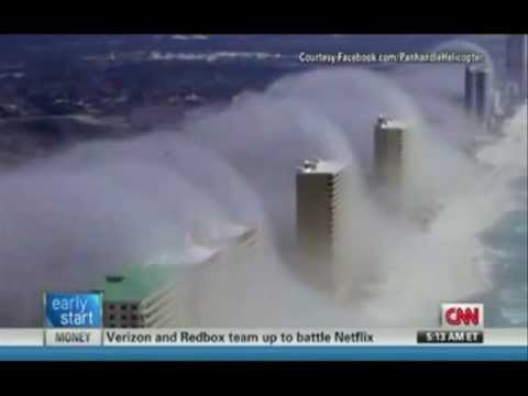 Nubes tsunami en la costa de Florida 0 Nubes tsunami en la costa de Florida