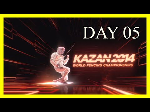 Kazan 2014 World Fencing Championships - Day05 Session 01 - Piste Yellow