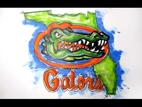 how to draw ncaa logos