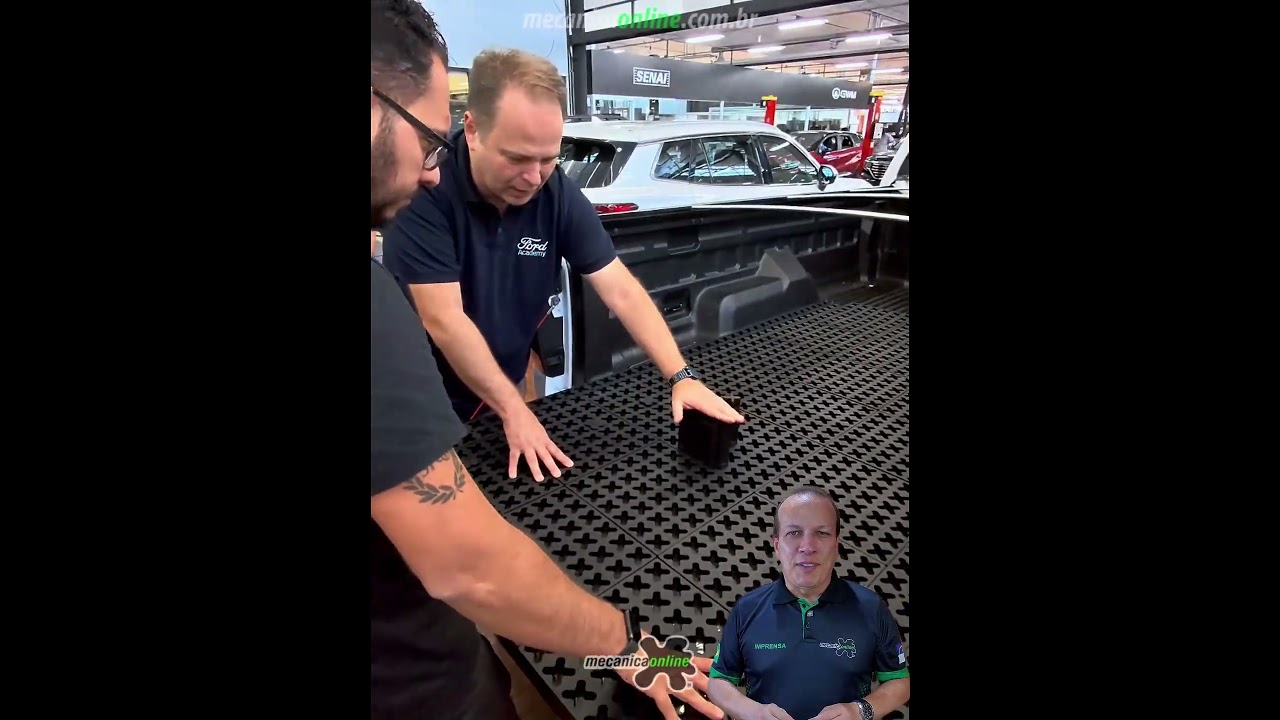 Ford Academy apresenta plataforma deslizante para caçamba
