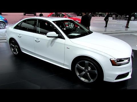 2014 Audi A4 2.0T Quattro S-Line - Exterior and Interior Walkaround - 2014 Detroit Auto Show