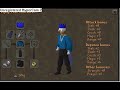 blue runescape character