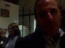 Matt Lauer talks Campaign 2008 in a dark room