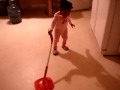 She cleans too!