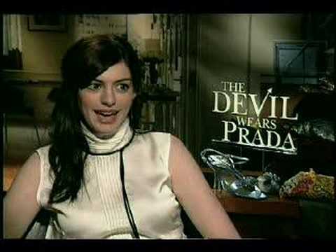 chuckthemovieguy - The Devil Wears Prada Anne Hathaway interview by Chuck the Movieguy.