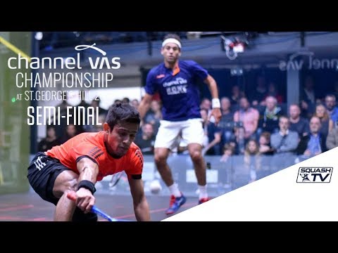 Squash: Mo.ElShorbagy v Ghosal - SF Roundup - Channel Vas Champs 2017