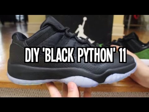 how to dye python skin