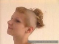 Extreme haircut - hair fetish model Extreme haircut - hair fetish model