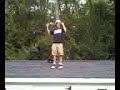 shed jump on skateboard