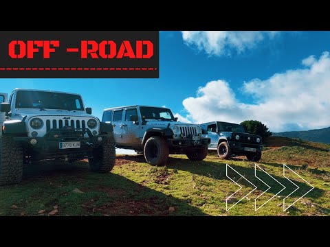 EP.8 |  OFF ROAD | Jeep Wrangler Rubicon | Jeep Wrangler Sahara |   Jeep Cherokee | Suzuki Jimmy