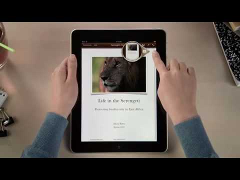 iWork suite - Pages, Numbers, Keynote - $9.99 each
