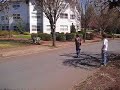Invisible rope trick stops car