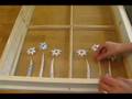 How to turn an old window into illuminated wall art.