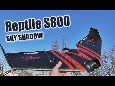 Reptile S800 SKY SHADOW Обзор и сборка модели