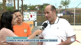 Bauru sedia Circuito de Beach Tennis