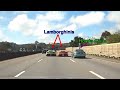 Four Lamborghinis caught racing on highway last Friday. Didn't end up well for the Gallardo 560. The green one is a Gallardo 560-4 and the orange one is a Superleggera. www.youtube.com