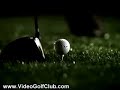 Elegant Tiger Woods Slow Motion Swing Portrait Video
