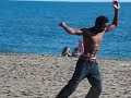Ruben doing more flips