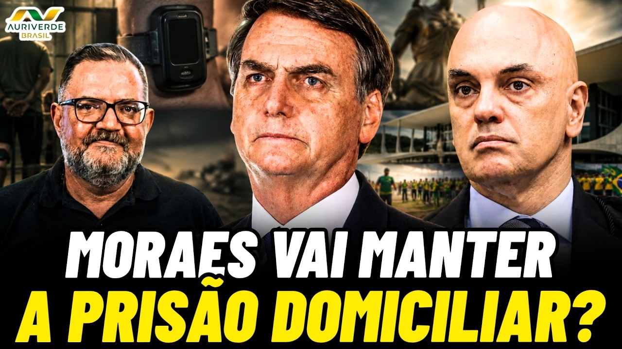 Defesa de Bolsonaro pede prorrogação de prisão domiciliar que termina nesta quinta