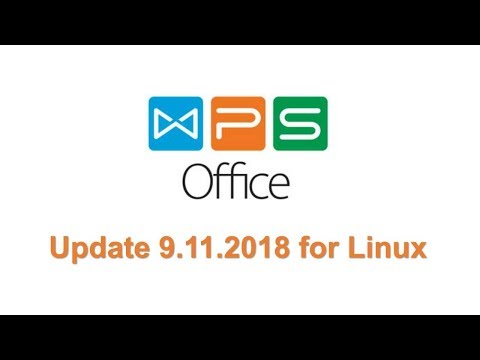 New WPS Office for Linux - 9.11.2018 Review