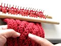 bufanda enrejada roja - YouTube