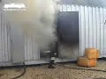 Ausbildung im Flash-Over-Container