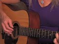 Learn finger style guitar lesson inspired by fleetwood mac
