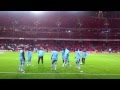 Samir Nasri getting abused while training at the Emirates 11/29/11