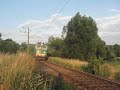 ET21-261 z poci?giem po?piesznym (RP1) +uciekaj?cy cz?owiek.