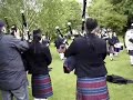 Pipe Band at practice Pipe Band at practice