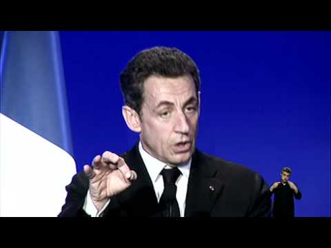 Discours de Nicolas Sarkozy