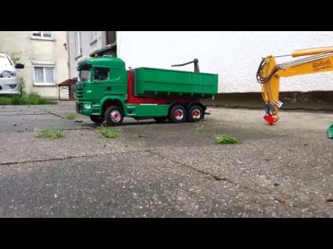 leimbach - Tamiya 6x6 Abrollkipper Leimbach Zu Verkufen.