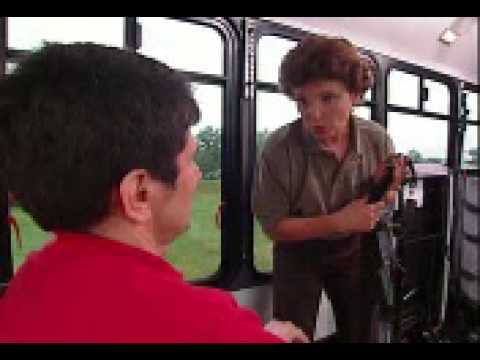 how to fasten a wheelchair