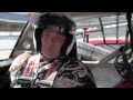 Tony Stewart gives injured Army Specialist, Brett Wolf a ride around Texas Motor Speedway during the Smoke Show Fantasy Camp charity event a Texas Motor Speedway.
