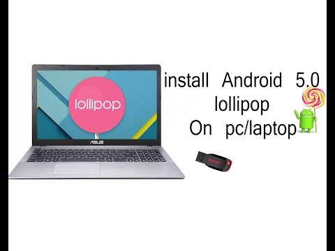 how to install android on pc laptop