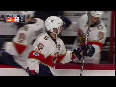 Ekblad steals, dekes, and scores for incredible shorthanded goal