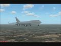 my 747 heatrow landing