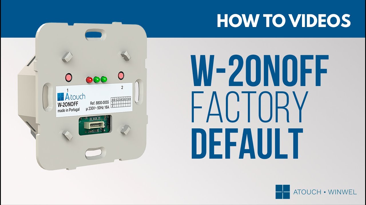 Definições de fábrica