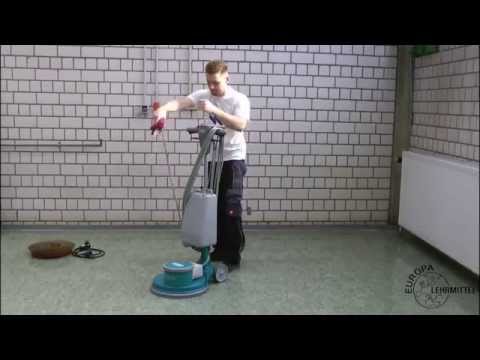 Arbeiten mit der Einscheibenmaschine