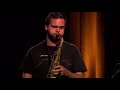 kosmonaut plays highway by inge weatherhaed breistein. performance at tjodhallen uis, 18.08.09 aron n�rsteb� - guitar, audun reithaug rasmussen - doublebass, inge weatherhead breistein - tenor sax, brage t�rm�nen - drums