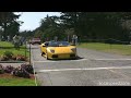 Lamborghinis leaving the Concorso Italiano 2007 Lamborghinis leaving the Concorso Italiano 2007