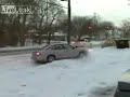 Cars Crashing on Snow & Ice 2