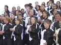 GlenOak Marching Band Sings \"Hey Baby\"